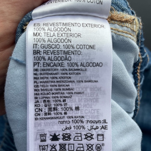 NWT cotton XL Roxy beach denim tie waist pant jogger style drawstring - Picture 5 of 8